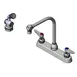 T&S Brass B-1173-101-48H Faucet Workboard, Deck Mount, 8" C/C, Swing Nozzle 1 image
