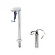 T&S Brass B-1210-01-WFK Glass Filler with Water Filtration Kit, 10" 1 image