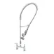 T&S Brass B-2277-01-CR Easyinstall Pre-Rinse Unit, Deck Mount Base, 8" Center 1 image