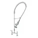 T&S Brass B-2277-CR Easyinstall Pre-Rinse Unit, Deck Mount Base, 8" Center 1 image