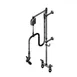 T&S Brass B-2279-CR Easyinstall Pre-Rinse Unit, Deck Mount Base, 8" Center 1 image