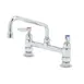T&S Brass B-2280-060X Double Pantry Faucet, Deck Mount, 8" Centers 1 image