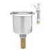 T&S Brass B-2282-01-F05 Dipper Well Faucet, with Drain, Stainless Steel Bowl 1 image