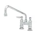 T&S Brass B-2283-065X Double Pantry Faucet, Deck Mount, 4" Centers 1 image
