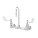 T&S Brass B-2443-F1-CR-SC Faucet, Wall Mount, 8" Centers, Rigid Gooseneck 1 image