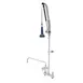 T&S Brass B-5120-12CRB8TP Easyinstall Durapull Pre-Rinse Unit, 8" Deck Mount, 1 image