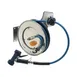 T&S Brass B-7133-02 Hose Reel, Open, Stainless Steel, 1/2" X 35 Ft. Hose 1 image