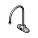 T&S Brass EC-3107-7XF1THG Chekpoint™ Electronic Faucet, Deck Mount, 4" Centers 1 image
