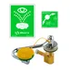 T&S Brass EW-7611 Eyewash Unit, Countertop Mounted, Pull Down Eye/Face Wash 1 image