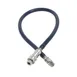 T&S Brass HW-4C-36 Safe-T-Link Water Connector Hose, 1/2" Dia., 36" Long 1 image