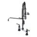 T&S Brass MPY-8DCN-12-CR Mini Pre-Rinse Unit, 8" Deck Mount, 12" Swing Nozzle 1 image
