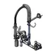 T&S Brass MPY-8WCN-06-CR Mini Pre-Rinse Unit, 8" Wall Mount, 6" Swing Nozzle 1 image