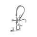 T&S Brass MPY-8WLN-06-CR Easyinstall Mini Pre-Rinse Unit, Double, Wall Mount 1 image