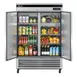 Turbo Air TSR-49SD-N6 54" 2-Section Super Deluxe Reach-In Refrigerator w/ 2 Solid Doors, Bottom Mount, 43 cu. ft. 4 image
