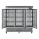 Turbo Air TSR-72SD-N 81" 3-Section Super Deluxe Reach-In Refrigerator w/ 3 Solid Doors, Bottom Mount, 64 cu. ft. 3 image