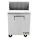 True TSSU-27-08-HC 27" One Section Sandwich / Salad Prep Table w/ 1 Door, 8 Pans 2 image