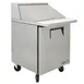 True TSSU-27-12M-C-HC 27" Mega Top Sandwich/Salad Prep Table w/ 1 Door 12 Pans 3 image