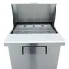True TSSU-27-12M-C-HC 27" Mega Top Sandwich/Salad Prep Table w/ 1 Door 12 Pans 5 image