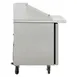 True TSSU-27-12M-C-HC 27" Mega Top Sandwich/Salad Prep Table w/ 1 Door 12 Pans 7 image