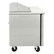 True TSSU-48-08-HC 48" Two Section Sandwich / Salad Prep Table w/ 2 Doors, 8 Pans 7 image