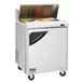 Turbo Air TST-28SD-N 27" One Section Sandwich / Salad Prep Table w/ 1 Door, 8 Pans 2 image