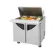 Turbo Air TST-36SD-15-N6 36" Mega Top Sandwich/Salad Prep Table w/ 2 Doors, 15 Pans 1 image