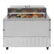 Turbo Air TST-48SD-18-N-DS 48" Mega Top Sandwich/Salad Prep Table w/ 2 Doors, 18 Pans 8 image