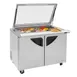 Turbo Air TST-48SD-18-N-GL 48" Mega Top Sandwich/Salad Prep Table w/ 2 Doors, 18 Pans 2 image