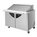 Turbo Air TST-48SD-18-N 48" Mega Top Sandwich/Salad Prep Table w/ 2 Doors, 18 Pans 6 image