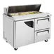 Turbo Air TST-48SD-D2-N 48" Sandwich / Salad Prep Table w/ 2 Drawers & 1 Door, 12 Pans 2 image