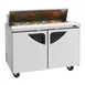 Turbo Air TST-48SD-N 48" Two Section Sandwich / Salad Prep Table w/ 2 Doors, 12 Pans 2 image