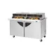 Turbo Air TST-60SD-24-N-DS 60" Mega Top Sandwich/Salad Prep Table w/ 2 Doors, 24 Pans 1 image