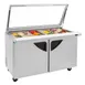 Turbo Air TST-60SD-24-N-GL 60" Mega Top Sandwich/Salad Prep Table w/ 2 Doors, 24 Pans 2 image