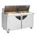 Turbo Air TST-60SD-24-N 60" Mega Top Sandwich/Salad Prep Table w/ 2 Doors, 24 Pans 2 image