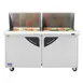 Turbo Air TST-60SD-24-N 60" Mega Top Sandwich/Salad Prep Table w/ 2 Doors, 24 Pans 3 image
