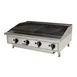 Toastmaster TMLC48 48" Countertop Gas Lava Rock Charbroiler w/ (4) Burners, 120.000 BTU 1 image