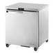 True TUC-27F-HC~SPEC3 27" 1-Door Undercounter Freezer, Stainless Steel, 1/4 HP 1 image