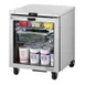 True TUC-27G-HC~SPEC3 27" 1-Section Undercounter Refrigerator w/ 1 Glass Door 1 image