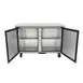 True TUC-48-HC 48" 2-Section Undercounter Refrigerator w/ 2 Solid Doors 4 image