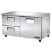 True TUC-60D-2-HC 60" 2-Section Undercounter Refrigerator w/ 2 Drawers & 1 Door 1 image