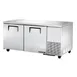 True TUC-67-HC 67" 2-Section Undercounter Refrigerator w/ 2 Solid Doors 1 image