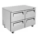 Turbo Air TUR-48SD-D4-N 48" 2-Section Undercounter Refrigerator w/ 4 Drawers, 12 cu. ft. 2 image