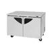 Turbo Air TUR-48SD-N 48" 2-Section Undercounter Refrigerator w/ 2 Doors, 12 cu. ft. 1 image