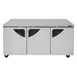 Turbo Air TUR-72SD-N 72" 3-Section Undercounter Refrigerator, Stainless Steel, 3 Doors, 18.8 cu. ft. 3 image