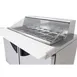 Turbo Air CL-72 Clear Lid, Left - 37.6"W x 14.7"D x 6"H, Right - 30.8"W x 14.7"D x 6"H 1 image
