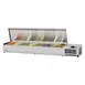 Turbo Air CTST-1800-13-N 70" E-Line Countertop Salad Table, 8 Pan Capacity 1 image