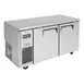 Turbo Air JUF-60-N 59" 2-Door Undercounter Freezer, Stainless Steel Exterior, Front Breathing, 13.5 cu. ft. 3 image