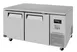 Turbo Air JUF-67D-N 67" 2-Section Undercounter Freezer w/ 2 Doors, 19 cu. ft. 1 image