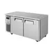 Turbo Air JUR-60-N6 59" 2-Section Undercounter Refrigerator w/ 2 Doors, 13.5 cu. ft. 1 image