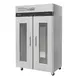 Turbo Air M3H47-2-G 2-Section Reach-In Heated Cabinet, 51-3/4"W x 30-3/4"D, 2-Door Glass, 42.9 cu ft, Stainless Steel 1 image